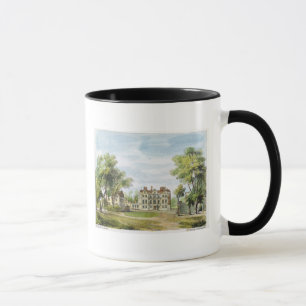 Caneca O palácio para o sul dianteiro, velho, Kew
