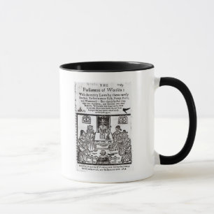 Caneca O parlamento das mulheres, 1656