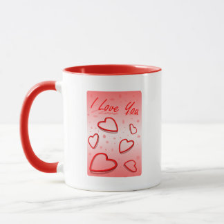 Caneca O partido de escritório do amor da paz agradece ao