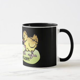 Caneca O pássaro adiantado obtem o sem-fim