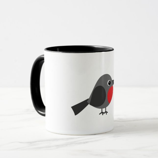 Caneca O Pássaro - Robin (Frente Esquerda)