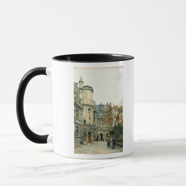 Caneca O pátio do museu de Cluny, c.1878-80 (Esquerda)