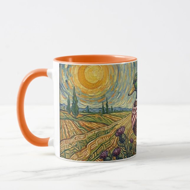 Caneca o pato no habitat (Esquerda)