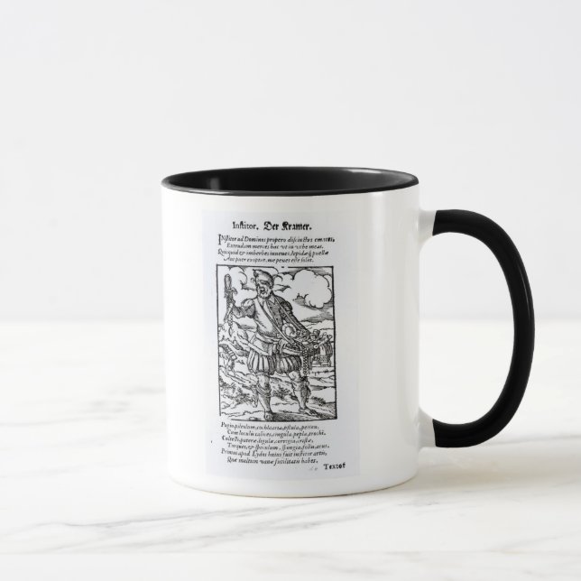 Caneca O Pedlar, publicado por Hartman Schopper (Direita)