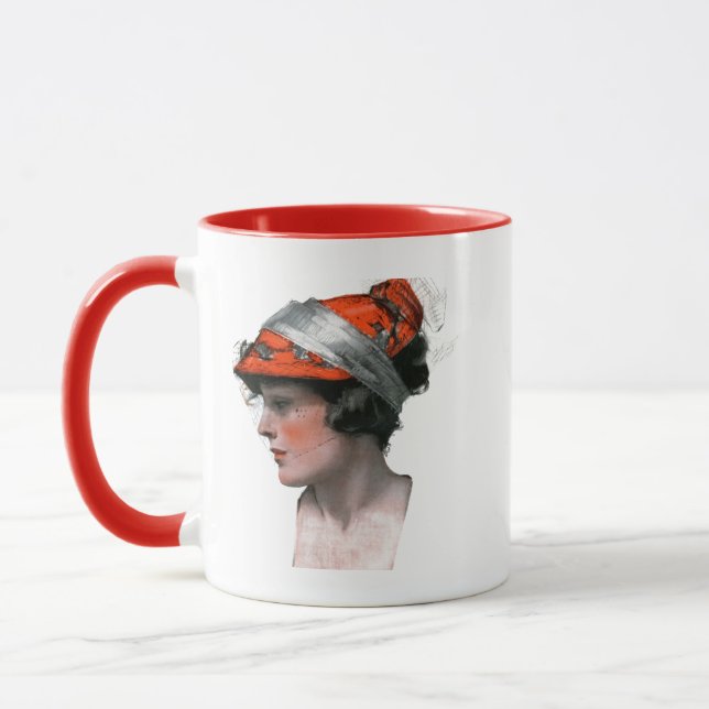 Caneca O perfil da mulher (Esquerda)
