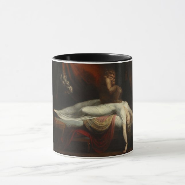 Caneca O Pesadelo (de Henry Fuseli) (Centro)