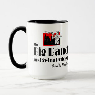 Caneca O Podcast Grande Banda e Swing - 15oz Mug