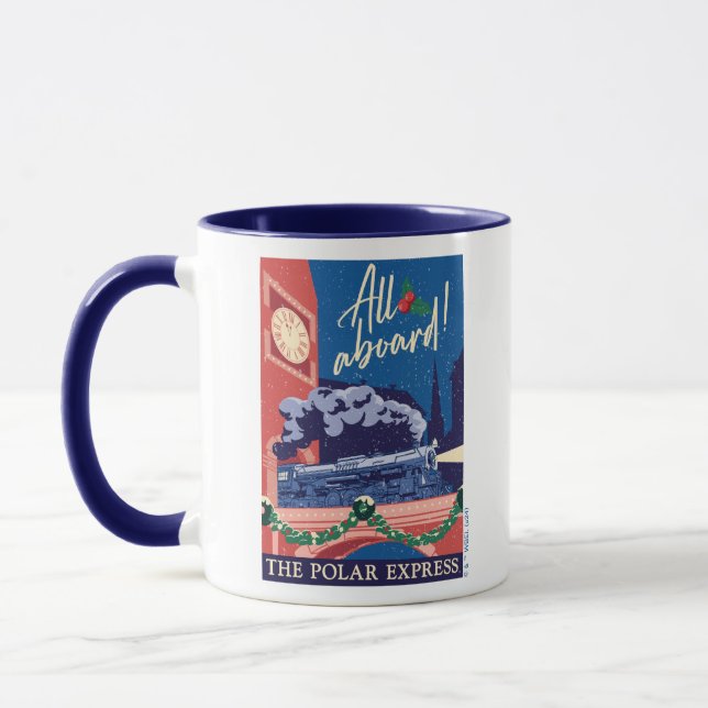 Caneca O Polar Express - Tudo A Bordo! (Esquerda)