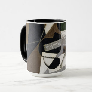 Caneca O pote do doce de morango, 1917 (óleo na madeira