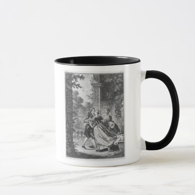 Caneca O primeiro beijo do amor (Direita)