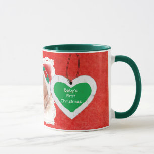 Caneca O Primeiro Natal do Bebê Coffee Mug Keepsaokê