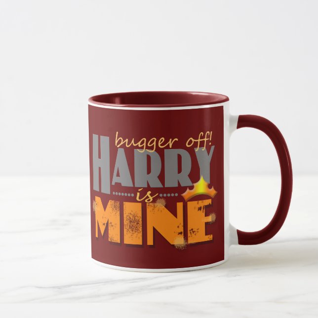 Caneca O príncipe Harry é meu (Direita)