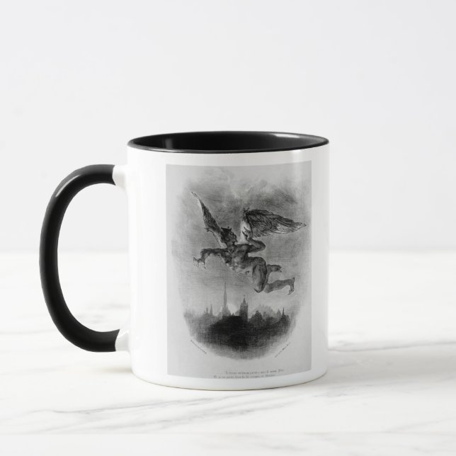 Caneca O Prologue de Mephistopheles no céu (Esquerda)