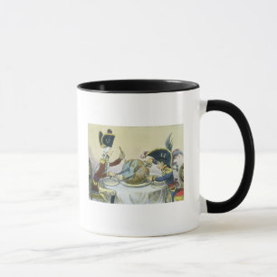Caneca O pudim de ameixa no perigo, 1805