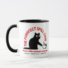 Caneca O Purrfect Derramar Cafe 11 oz. Combo