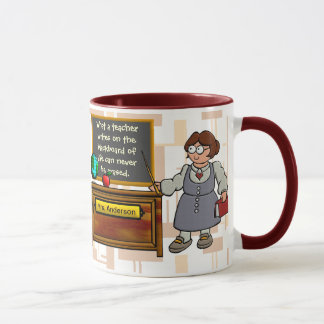 Caneca O quadro-negro da vida