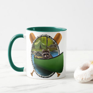 Caneca O Que Acontece Na Aventura Do Lago Raccoon
