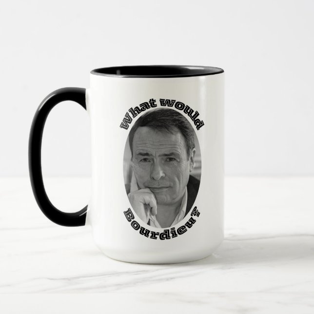 Caneca O Que Bourdieu Iria? (Esquerda)