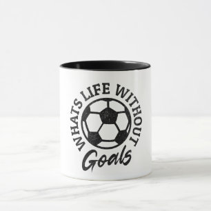 Caneca O que é a Vida Sem Metas – Minimalismo Motivaciona