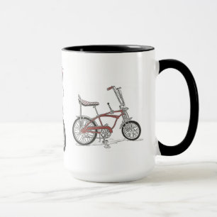 Caneca O raio de Sting dos anos 60 do vintage bicycles a