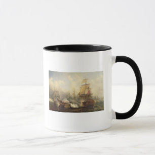Caneca O Redoutable em Trafalgar, o 21 de outubro de 1805