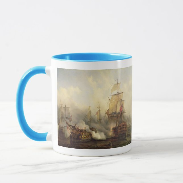 Caneca O Redoutable em Trafalgar, o 21 de outubro de 1805 (Esquerda)