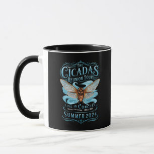 Caneca O Reencontro da Cicada Turnê EUA 2024 Concerto da