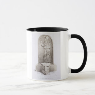 Caneca O rei e o altar sacrificial, Nimrud, chapeiam 4