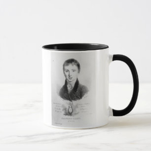 Caneca O retrato de Franz Liszt (1811-86) envelheceu 11