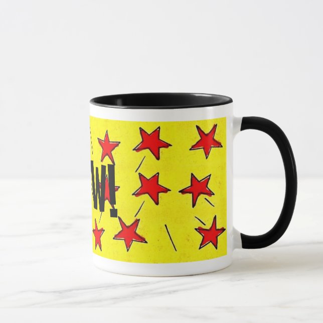 Caneca O Retro Comix Stars "WOW!" (Direita)