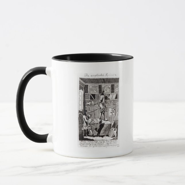 Caneca O Richardson complicado, 1724 (Esquerda)