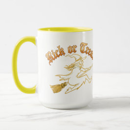 Caneca O Rick amarelo ou a caneta de tratamento
