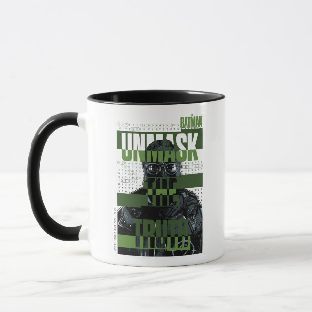 Caneca O Riddler - Desmascarar A Verdade (Esquerda)