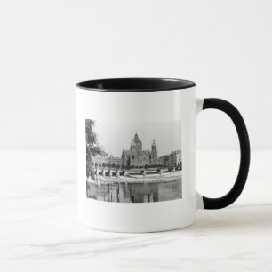 Caneca O rio Isar em Munich, c.1910