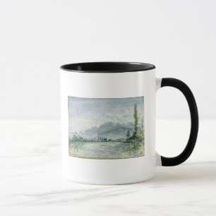 Caneca O rio Isere em Grenoble, 1877