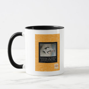 Caneca O riso & o mundo riem com você