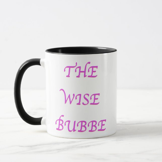 Caneca O Sábio Bubbie Passover Seder Mug (Esquerda)
