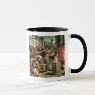 Caneca O sacrifício em Lystra (desenhos animados para o