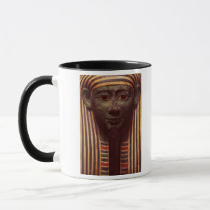 Caneca O sarcófago do detalhe de Psametik (664-610BC) de