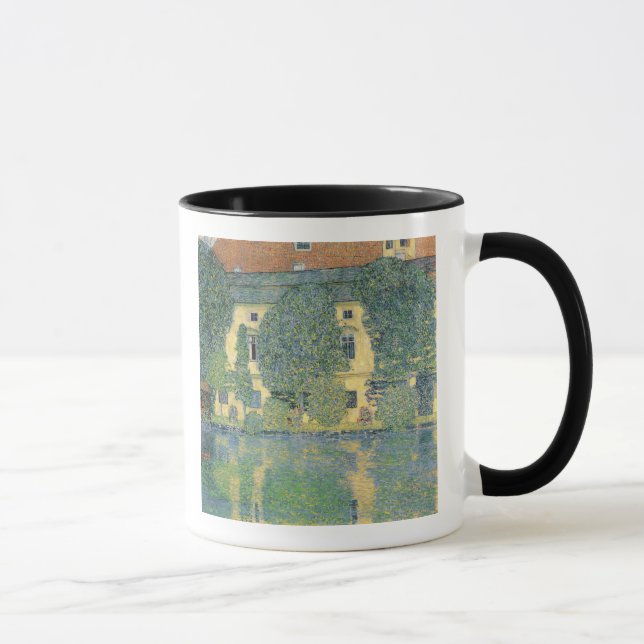 Caneca O Schloss Kammer no Attersee III, 1910 (Direita)