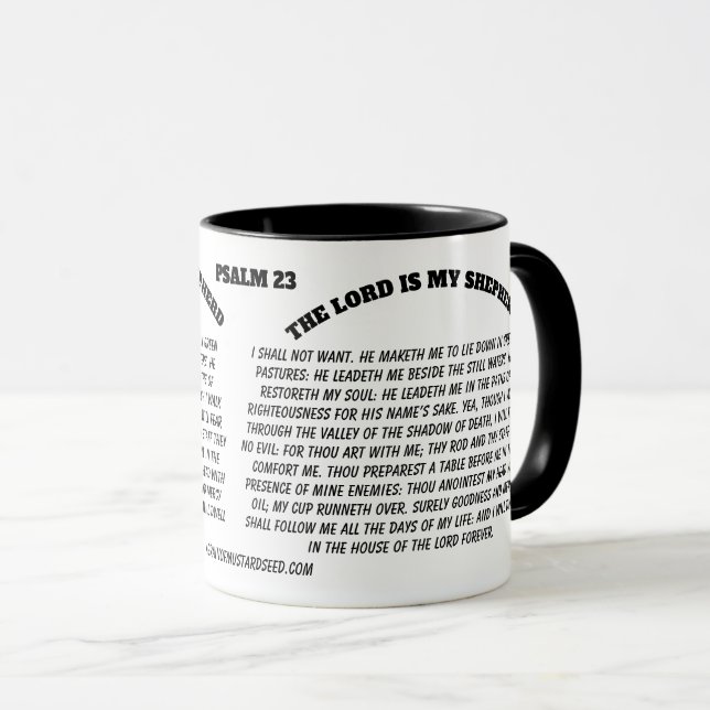 CANECA O SENHOR É MEU SENHOR MUG (Frente Esquerda)