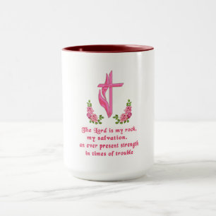 Caneca O Senhor é minha rocha