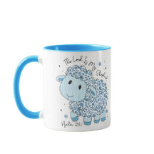 O Senhor É O Meu Pastor - Ovino Design Christian