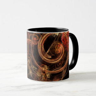 Caneca O som do Abstrato de música Mug