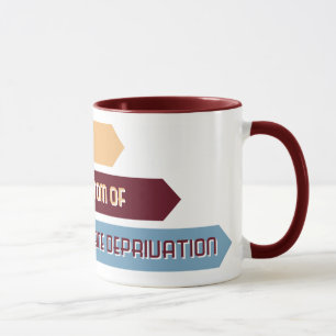 Caneca "O Sono É Um Sintoma Da Privação Da Cafeína"