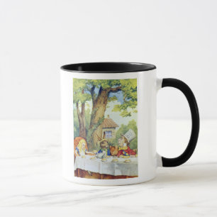 Caneca O tea party do Hatter louco