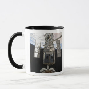 Caneca O telescópio espacial de Hubble é liberado