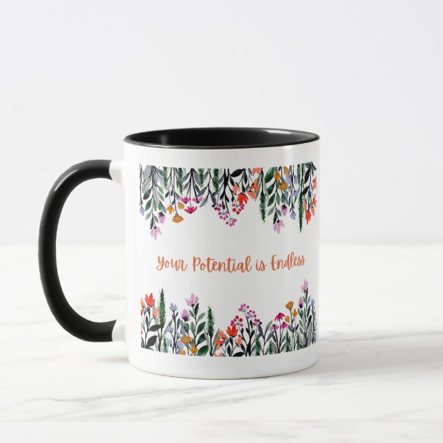 Caneca O teu potencial é infinito (Esquerda)