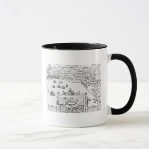 Caneca O Towne e o Platforme de Fayall