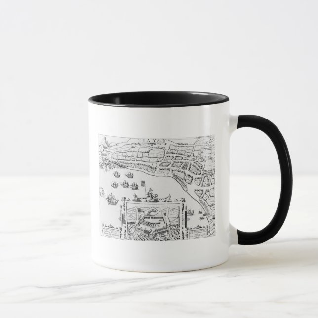Caneca O Towne e o Platforme de Fayall (Direita)